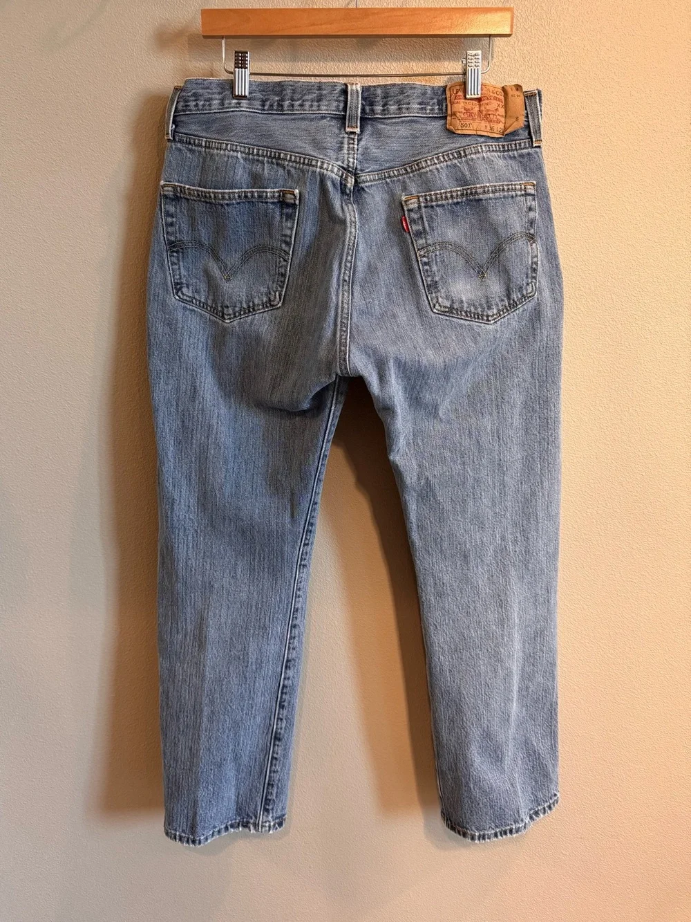 Levi's Men’s Vintage 90’s Straight Light Blue Jeans